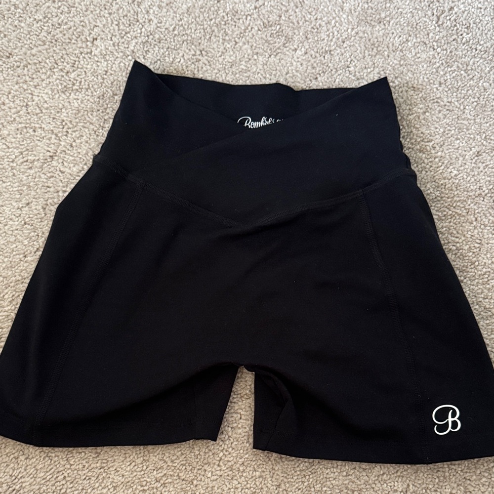 Bombshell Sportswear Black Athletic Shorts